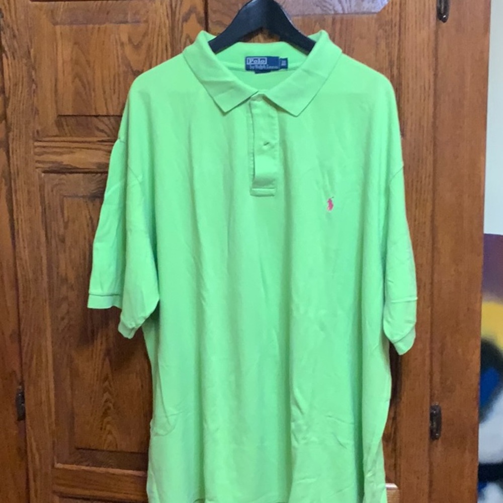 Ralph Lauren mesh cotton polo. Size: 3x